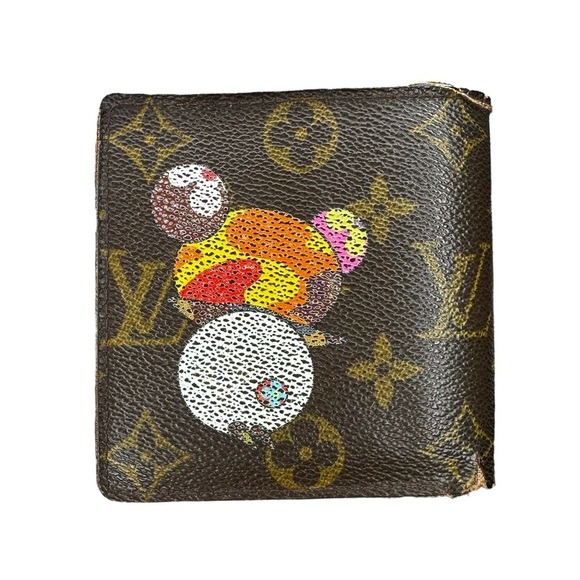 Limited Edition Authentic Louis Vuitton Taskashi Murakami Panda Marco Wallet - Picture 4 of 16
